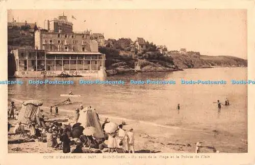 R370721 Cote D Emeraude Saint Cast Un coin de la Plage et Pointe de l Isle Laure