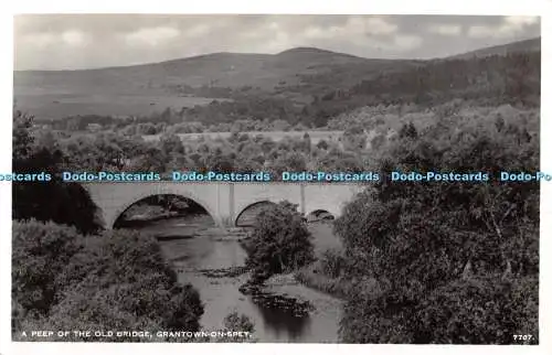 R365887 Grantown on Spey A Peep of the Old Bridge J B White The Best of All Seri