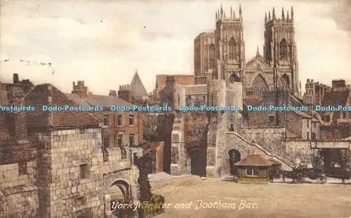 R369011 York Minster and Bootham Bar Friths Serie Nr 32032