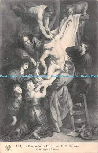 R370766 La Descente de Croix par P P Rubens Cathedrale d Anvers G Hermans