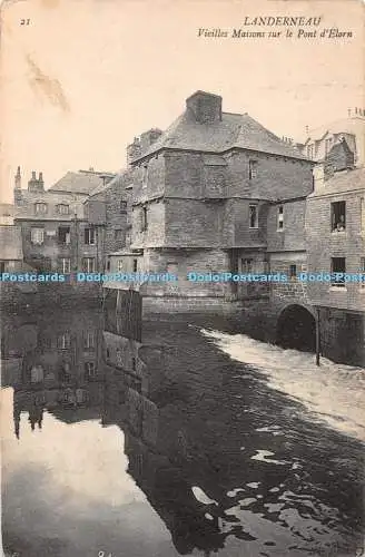 R367454 Landerneau Vieilles Maisons sur le Pont d Elorn