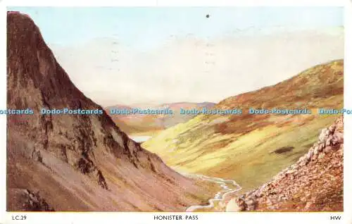 R365950 Honister Pass H Webster Postkarte 1968