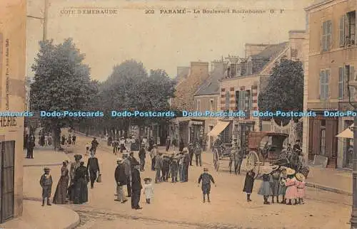 R365962 Cote D Emeraude Parame Le Boulevard Rochebonne Germain Fils 1904