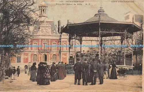 R365963 Cote D Emeraude Saint Servan Place de l Hotel de Ville Germain Fils 1904