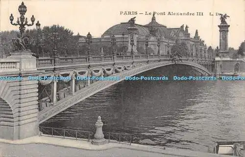 R365965 Paris Le Pont Alexandre III L D Postkarte