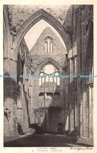 R370815 Tintern Abbey N Transept Interior The Vandyck Printers H M Office of Work