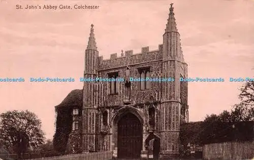 R365967 Colchester St John Abbey Gate Valentines Serie