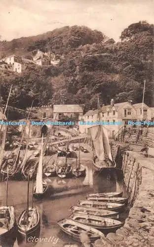R370844 Clovelly Frith Nr 2477 B Postkarte 1921