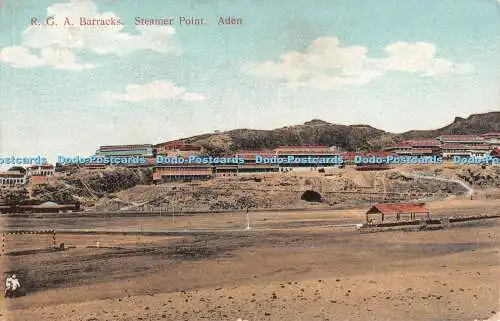 R367537 Aden R G A Kaserne Dampfgarer Point Postkarte