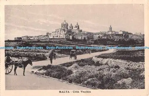 R367580 Malta Citta Vecchia M S R Atlantis Posted on the High Seas 1932