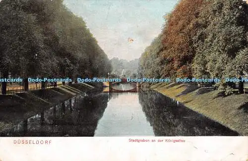 R367596 Düsseldorf Stadtgraben an der Königsallee F W D Nr 2