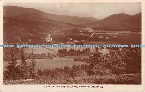 R367626 Crathie Valley of the Dee zeigt Kirchen Holmes Silver City Serie