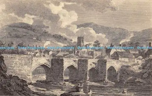 R367631 Llangollen Clwyd Record Office Postkarte