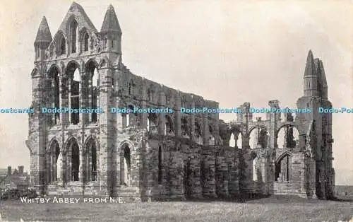 R370947 Whitby Abbey aus N E Photochrom 1909