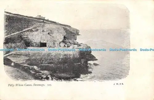 R370977 Swanage Tilly Whim Caves J W und S Postkarte 1903