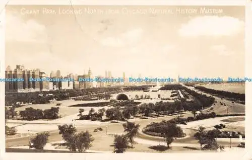 R369289 Grant Park Blick nach Norden vom Chicago Natural History Museum 4 R 21 1959