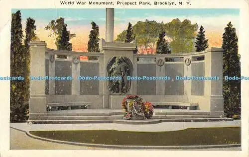 R369291 World War Monument Prospekt Park Brooklyn N Y 17159 1926