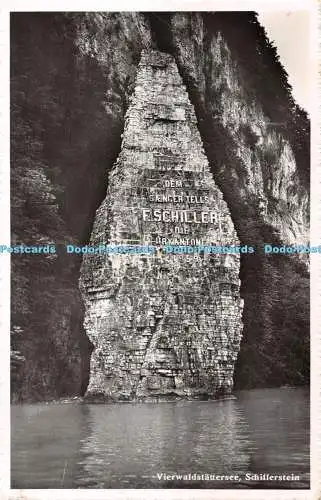 R367706 Vierwaldstattersee Schillerstein J Gaberell Foto Anstalt Thalwil