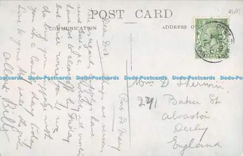 R367732 Colby Glen I O M The Waterfall Postkarte 1914