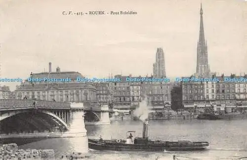 R369452 C V 415 Rouen Pont Boieldieu