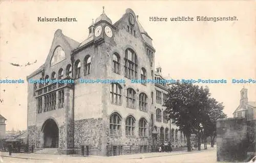 R371186 Kaiserslautern Hohe weibliche Bildungsanstalt B Schweriner