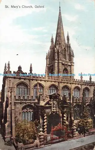 R367894 Oxford St Mary Church Postkarte 1914