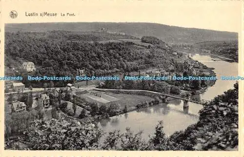 R369480 Nels Lustin s Meuse Le Pont Cafe du Pont de Lustin Pension Nels Bonazza