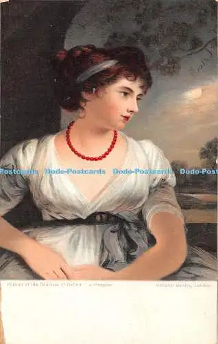 R367945 London National Gallery Portrait of the Countess of Oxford J Hoppner Mis