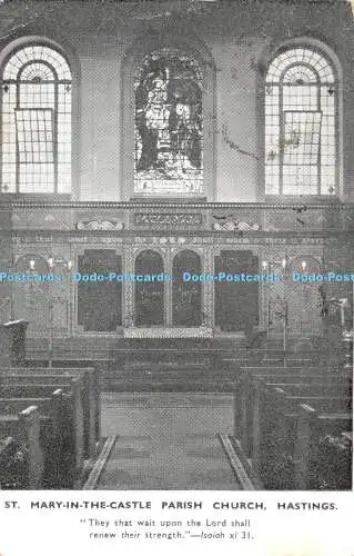 R368011 Hastings Maria im Schloss Pfarrkirche 1959