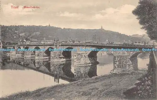 R371320 Trier Moselbrücke Postkarte