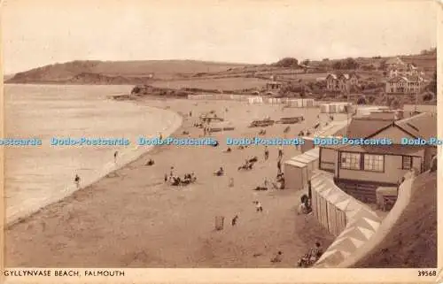 R369602 Gyllynvase Beach Falmouth 39568 Solograph Series De Luxe Photogravure E