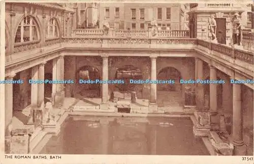 R369626 The Roman Baths Bath 37543 Solograph Series De Luxe Photogravure E A Swe