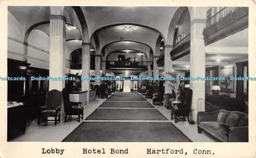 R369640 Lobby Hotel Bond Hartford Conn Delmar Fotoservice