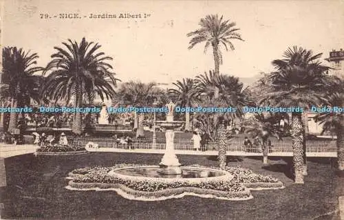 R369645 79 Nice Jardins Albert Ier Gilletta 1928