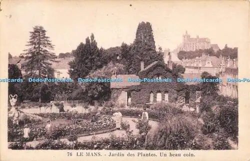 R369652 76 Le Mans Jardin des Plantes Un beau Münze Imp Phot A Dolbeau