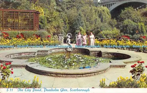 R371383 Scarborough Peasholm Glen The Lily Pond D H Greaves