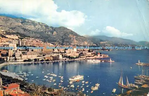 R369658 La Cigogne Reflets de la Cote dAzur Principaute de Monaco Le Port et vue