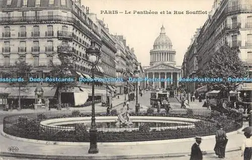 R369664 E L D Paris Le Pantheon et la Rue Soufflot