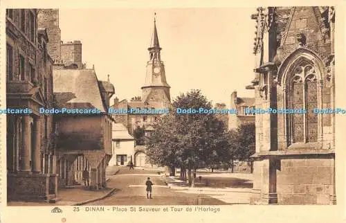 R369667 CAP 25 Dinan Place St Sauveur et Tour de lHorloge Arts Photomecaniques