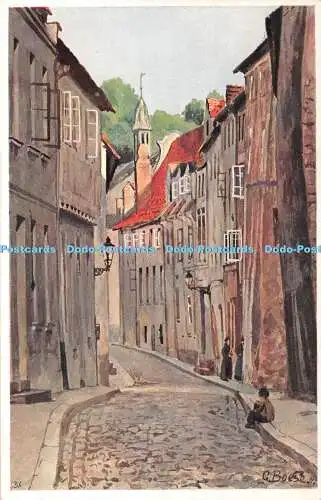 R368111 Lübeck Kleiner Kiesau Kunstverlag Nohring G Boese