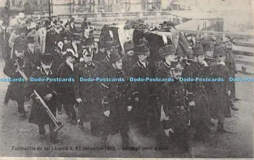 R371426 Funerailles du roi Leopold II 22. Dezember 1909