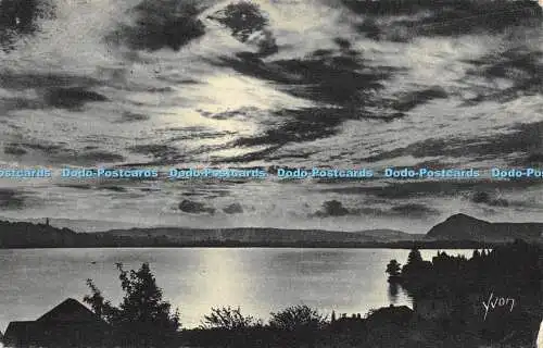 R369695 La Douce France Annecy Haute Savoie Crepuscule sur le Lac Yvon 1932 10 T