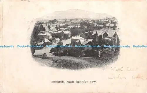 R371431 Dunedin aus Herriot Row Postkarte 1903