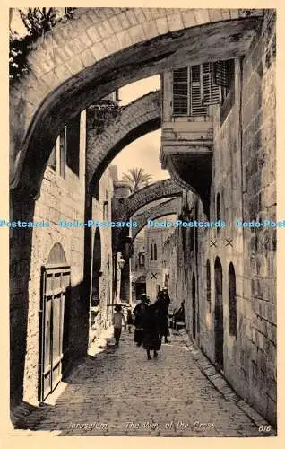 R368133 Jerusalem Der Kreuzweg sagte der Hafen des Orientalischen Handelsbüros