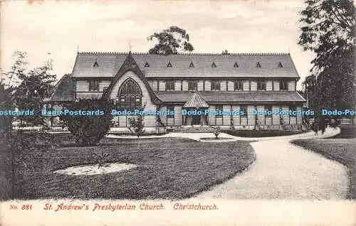 R371444 St Andrew Presbyterian Church Christchurch F T Series No 381