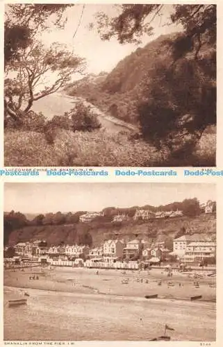 R368136 Luccombe Chine Nr Shanklin I W Shanklin vom Pier I W W J Nigh Foto