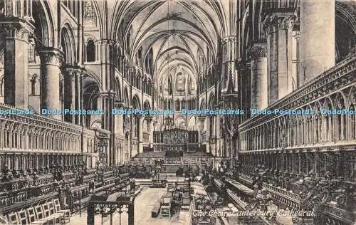 R369717 The Choir Canterbury Cathedral A Wildey 1920