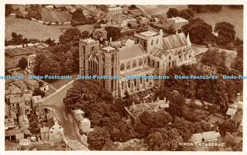 R369721 7420 Ripon Cathedral Aero Pictorial Air Photograph