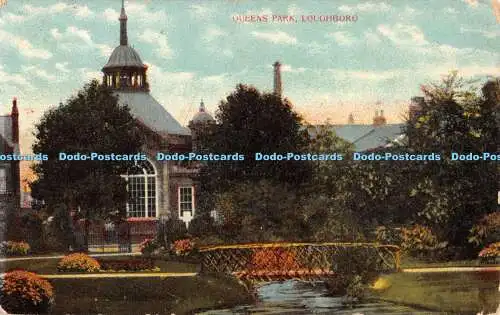 R371461 Loughboro Queens Park Postkarte 1915