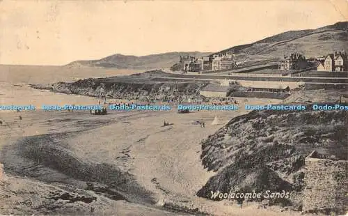 R368159 Woolacombe Sands Valentine Serie Postkarte 1920